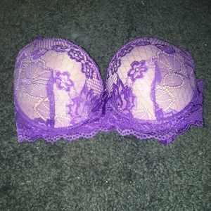 Lace push-up bras